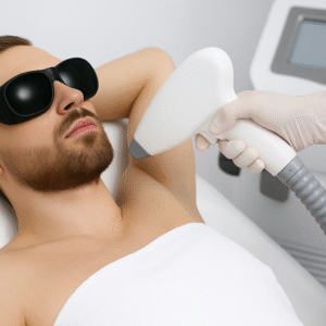 لیزر موهای زائد بدن